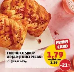 Penny Foietaj cu sirop artar şi nuci pecan Ofertă