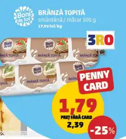 Penny Brânză topită de tot smântână / mărar Ofertă
