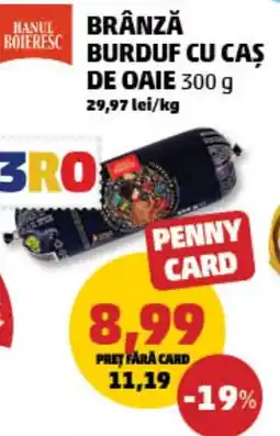 Penny Brânză burduf cu cas de oaie Ofertă