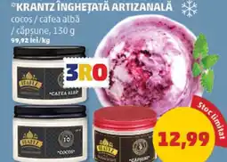 Penny Krantz înghețată artizanală cocos/cafea albă / căpşune Ofertă