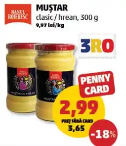 Penny Mustar clasic/hrean Ofertă