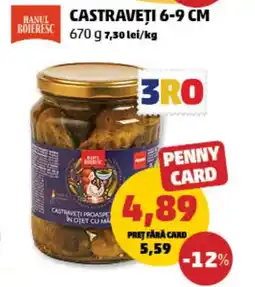 Penny Castraveti 6-9 cm Ofertă