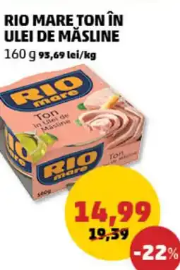 Penny Rio mare ton în ulei de măsline Ofertă