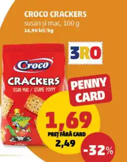 Penny Croco crackers susan şi mac Ofertă
