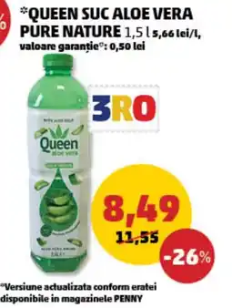 Penny Queen suc aloe vera pure nature Ofertă