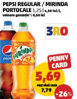 Penny Pepsi regular/mirinda portocale Ofertă