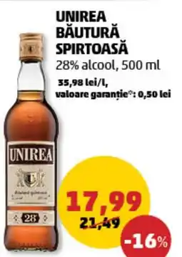 Penny Unirea băutură spirtoasă Ofertă