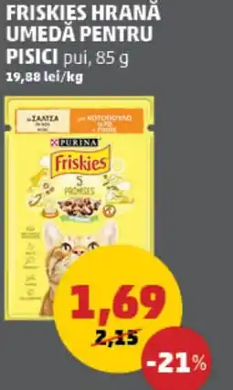 Penny Friskies hrană umedă pentru pisici pui Ofertă