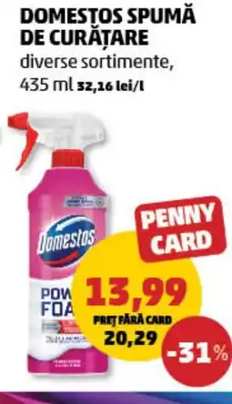 Penny Domestos spumă de curățare Ofertă
