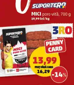 Penny Mici porc-vita Ofertă