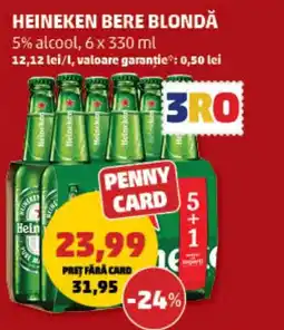 Penny Heineken bere blondă Ofertă