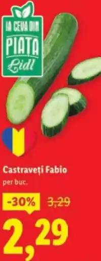 Lidl Castraveţi Fabio Ofertă