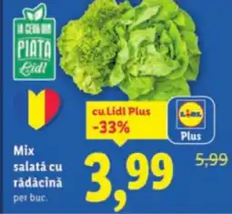 Lidl Mix salată cu rădăcină Ofertă