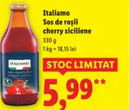 Lidl Italiamo Sos de rosii cherry siciliene Ofertă