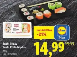 Lidl Sushi Today Sushi Philadelphia Ofertă