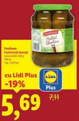 Lidl Freshona Castraveţi muraţi Ofertă