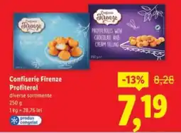 Lidl Confiserie Firenze Profiterol Ofertă