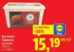 Lidl Bon Gelati Îngheţată си сасао Ofertă
