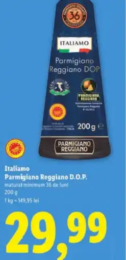 Lidl Italiamo Parmigiano Reggiano D.O.P. Ofertă