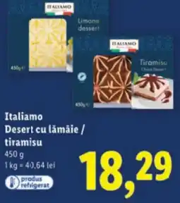 Lidl Italiamo Desert cu lămâie / tiramisu Ofertă