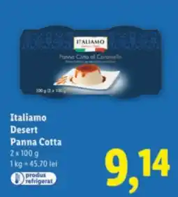 Lidl Italiamo Desert Panna Cotta Ofertă