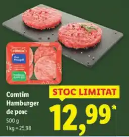 Lidl Comtim Hamburger de poic Ofertă