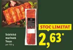 Lidl Scǎricică marinată Texas Ofertă