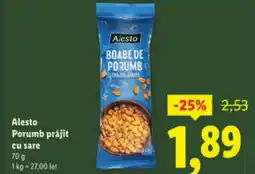 Lidl Alesto Porumb prăjit cu sare Ofertă