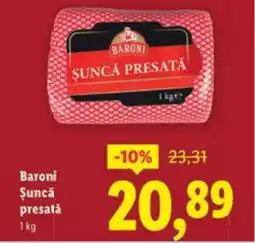 Lidl Baroni Șuncă presată Ofertă
