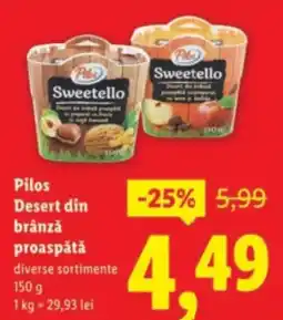 Lidl Pilos Desert din brânză proaspătă Ofertă