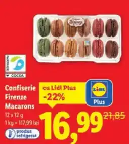 Lidl Confiserie Firenze Macarons Ofertă