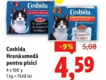 Lidl Coshida Hrană umedă pentru pisici Ofertă