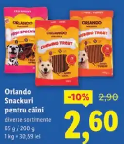 Lidl Orlando Snackuri pentru câini Ofertă