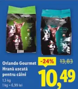 Lidl Orlando Gourmet Hrană uscată pentru câini Ofertă