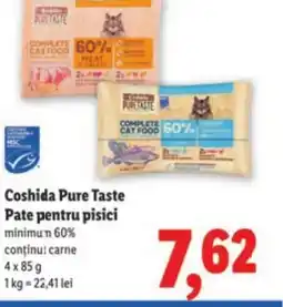 Lidl Coshida Pure Taste Pate pentru pisici Ofertă