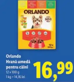 Lidl Orlando Hrană umedă pentru câini Ofertă