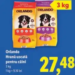 Lidl Orlando Hrană uscată pentru câini Ofertă