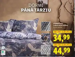 Lidl LIVARNO home Lenjerie de pat satinată Ofertă