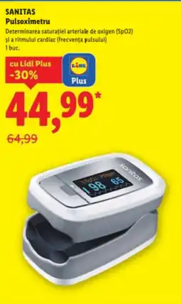 Lidl SANITAS Pulsoximetru Ofertă