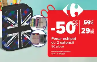 Carrefour Market Penar echipat cu 2 extensii Ofertă