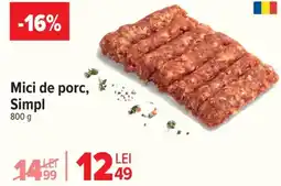Carrefour Market Mici de porc, Simpl Ofertă