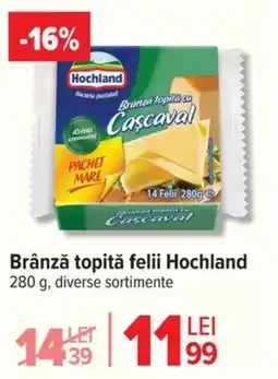 Carrefour Market Brânză topită felii Hochland Ofertă