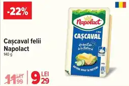Carrefour Market Cașcaval felii Napolact Ofertă