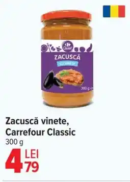 Carrefour Market Zacuscă vinete, Carrefour Classic Ofertă