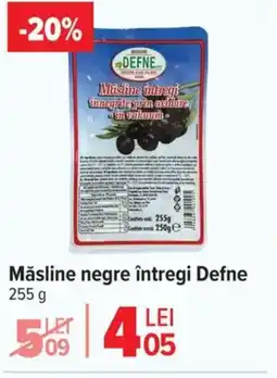 Carrefour Market Măsline negre întregi Defne Ofertă