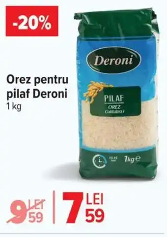 Carrefour Market Orez pentru pilaf Deroni Ofertă