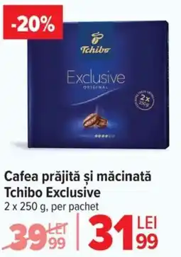 Carrefour Market Cafea prăjită şi măcinată Tchibo Exclusive Ofertă