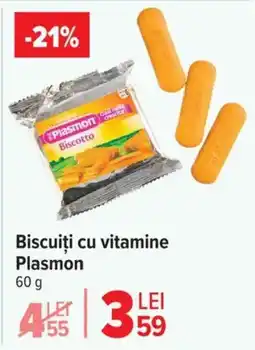 Carrefour Market Biscuiți cu vitamine Plasmon Ofertă