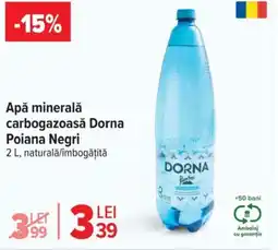 Carrefour Market Apă minerală carbogazoasă Dorna Poiana Negri Ofertă