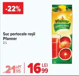 Carrefour Market Suc portocale roşii Pfanner Ofertă